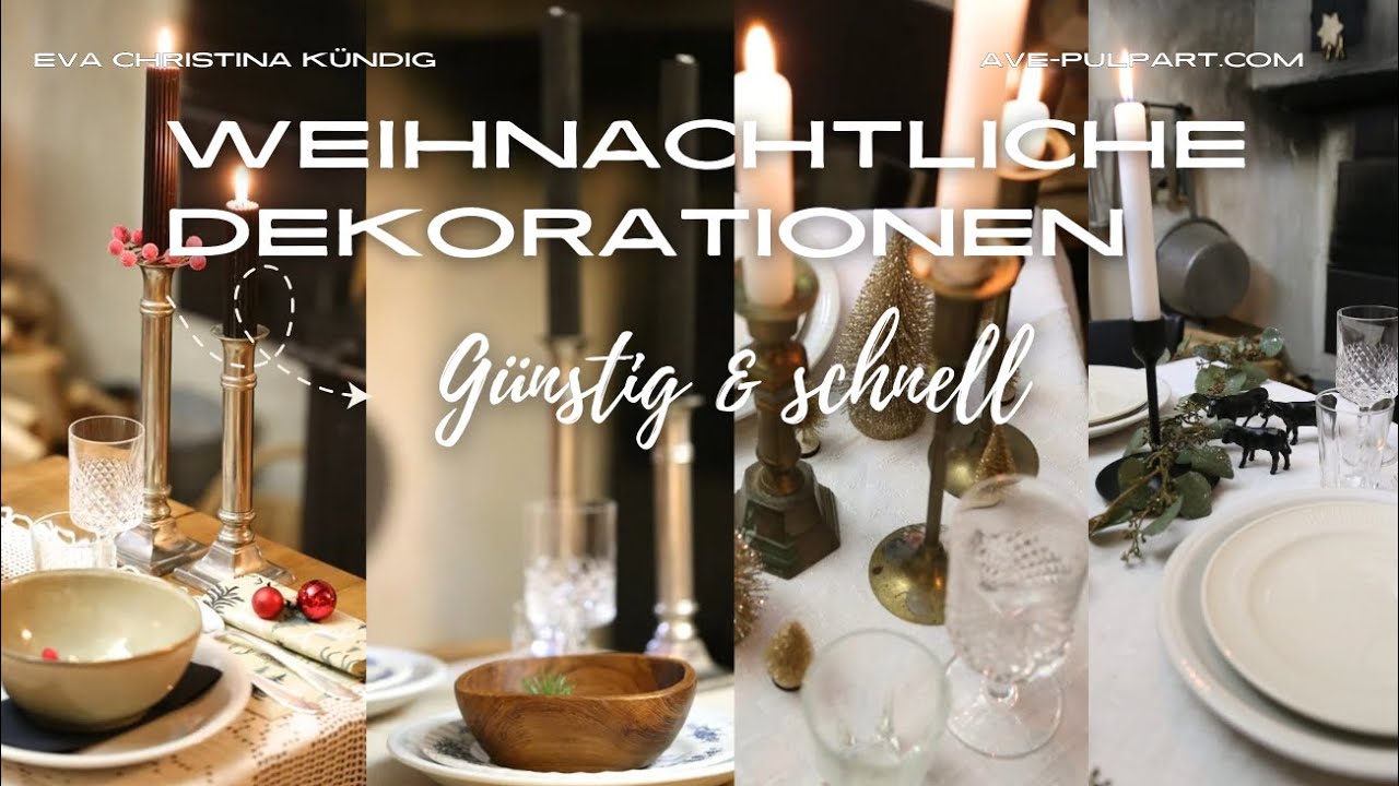 Weihnachtsideen. Günstig und schnell.