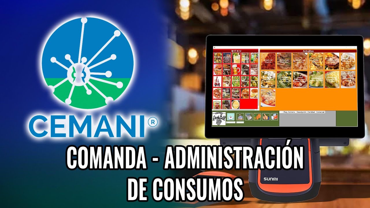 Comanda Administración de Consumos