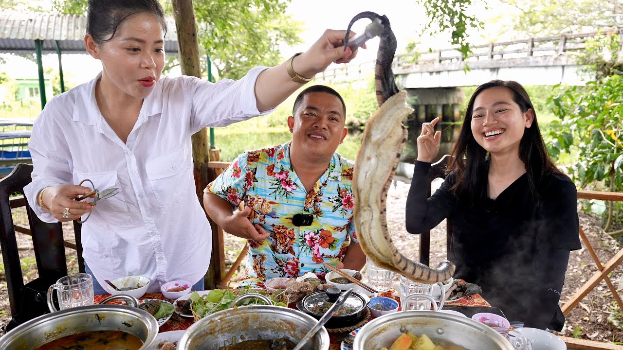 SAPA TV | CHECKIN ĐẤT MŨI CÀ MAU VÀ THƯỞNG THỨC TOÀN MÓN NGON TỪ RỪNG U MINH HẠ
