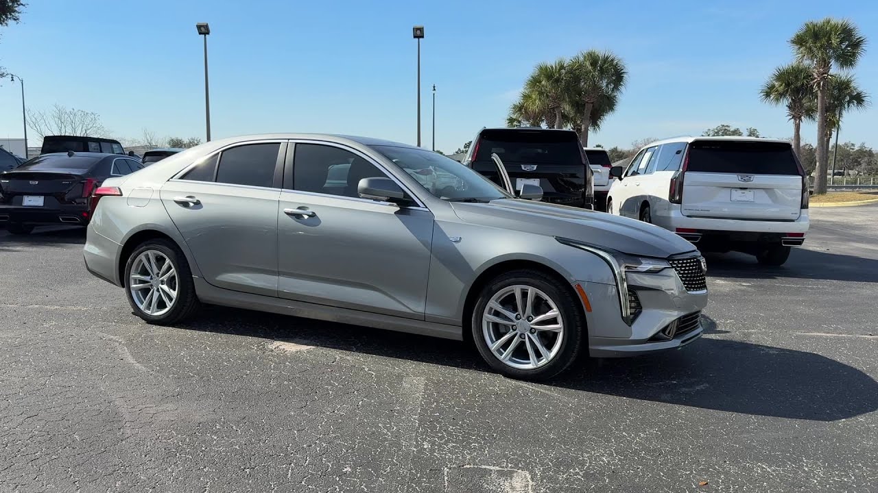 New 2026 Cadillac CT4 Luxury at Plaza Cadillac | Leesburg, FL