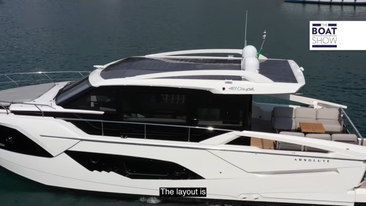 ABSOLUTE 48 COUPE - Motor Yacht Review - The Boat Show
