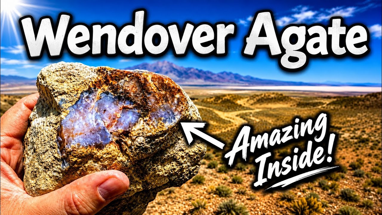 Rockhounding Agates in the Silver Island Mountains near Wendover, Utah