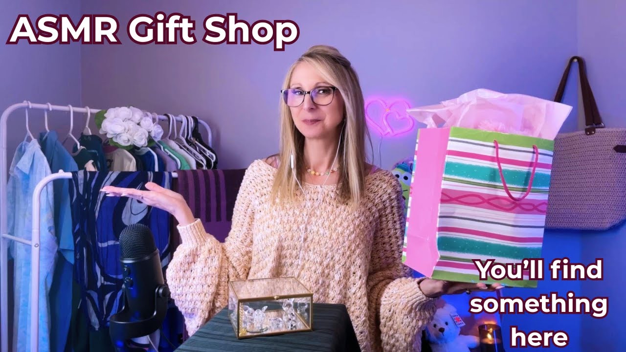 ASMR Gift Shop Roleplay 🎀 Find the perfect gifts for your loved ones | Personal Attention & Whispers