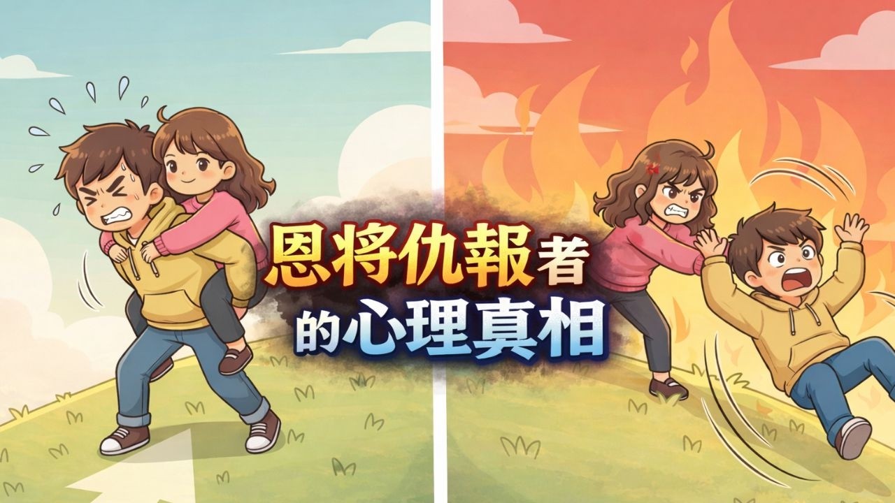 幫忙卻遭背叛？善意轉為怨恨的心理（虧欠感・自卑感）與界線設立