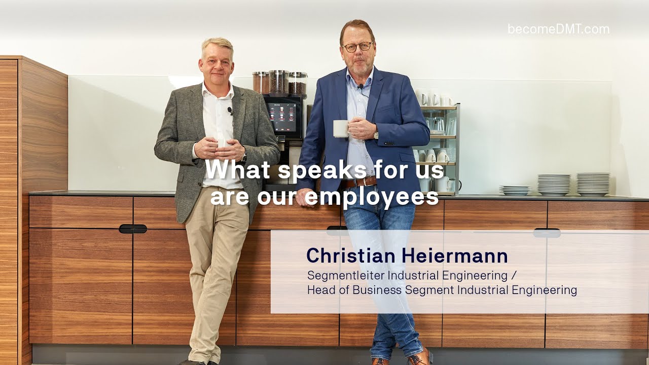 What speaks for us are our employees, part 10: Christian Heiermann on Industrial Engineering