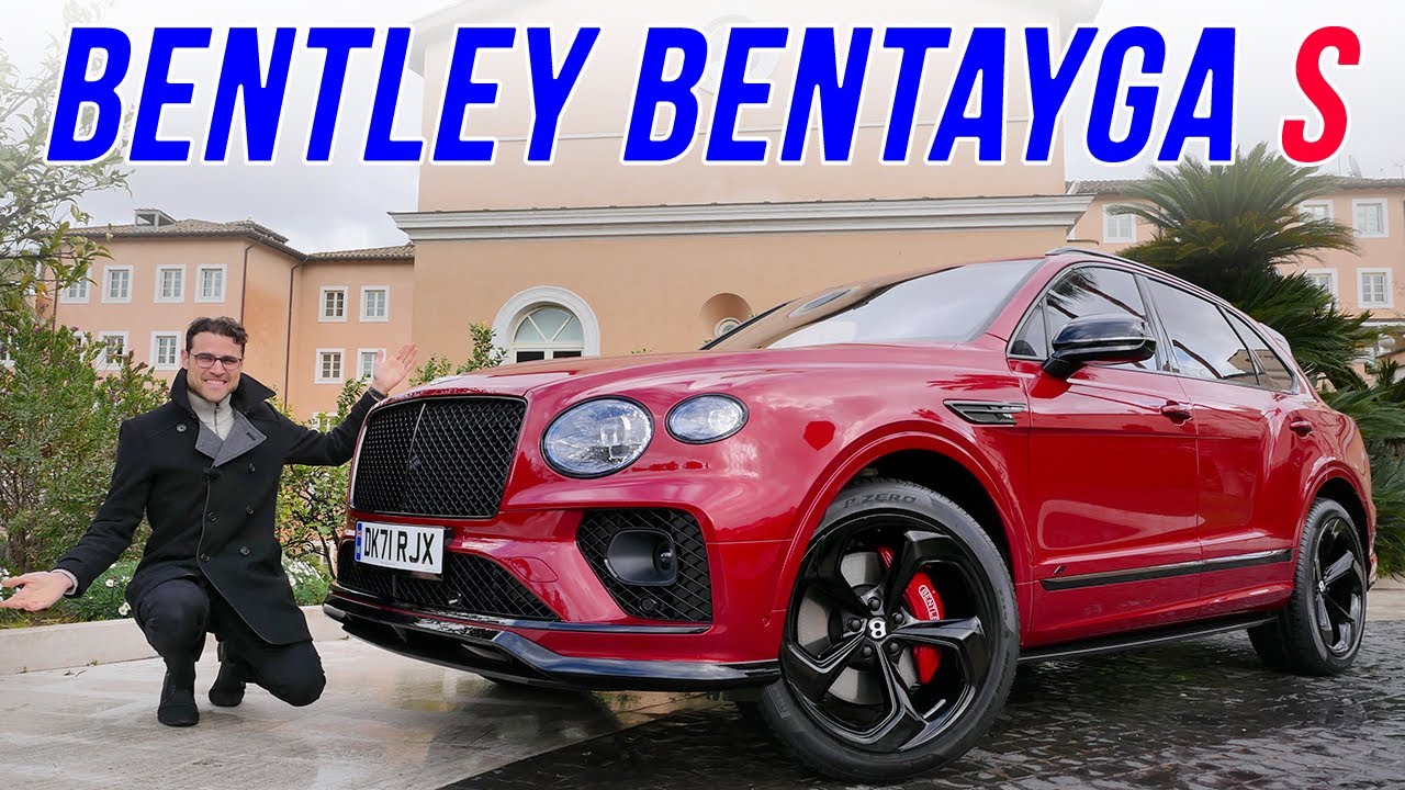 new Bentley Bentayga S driving REVIEW 2022 - the sportiest Bentayga!