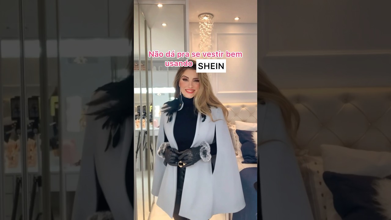D&aacute; pra se vestir bem usando SHEIN?! O que voc&ecirc;s acham?! #shein #comprinhas #moda #blazer #looks