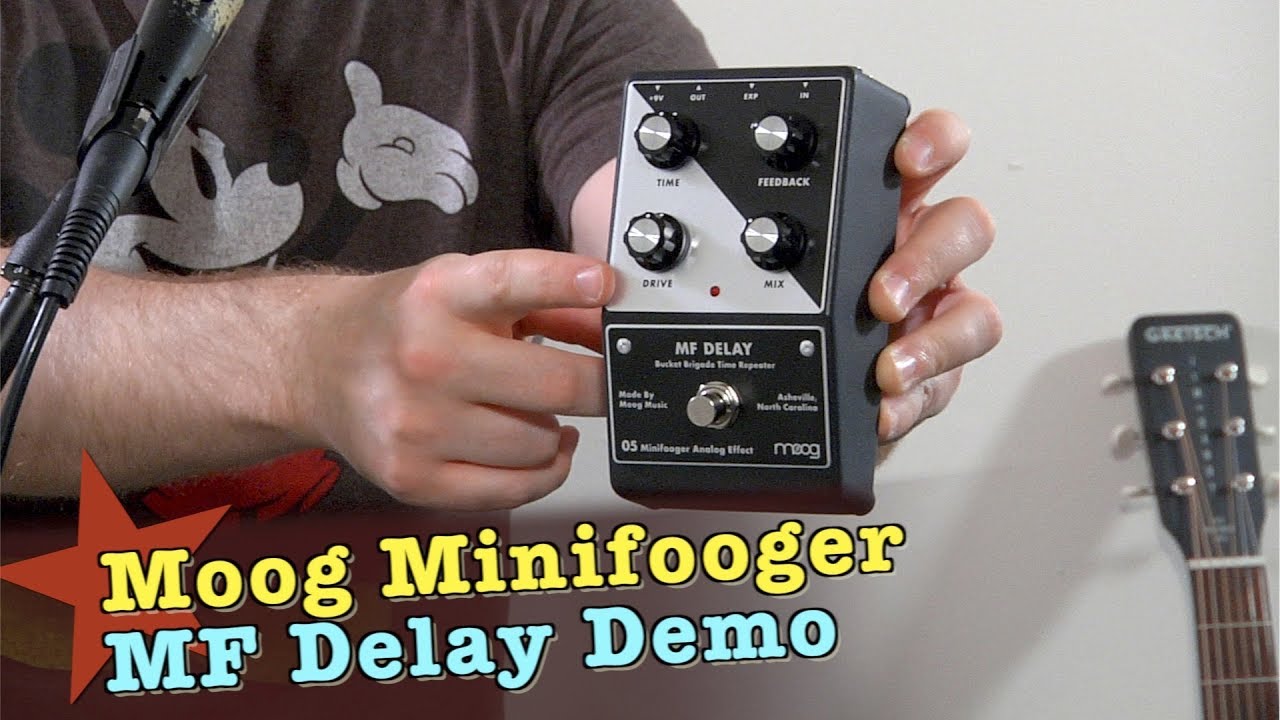 Moog MF Delay - DEMO!