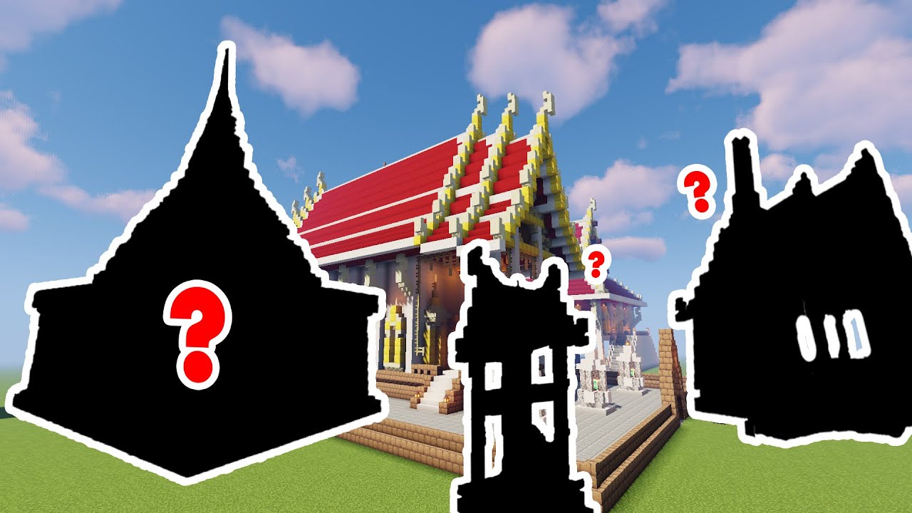 [Minecraft] พาชมความคืบหน้าวัดทุ่งบุปผา!!!