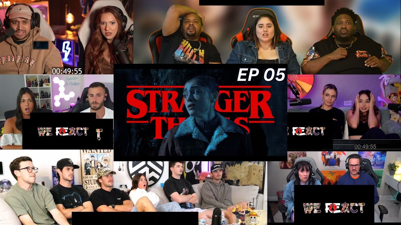 Stranger Things Season 01 Episode 05 | Reaction Mashup