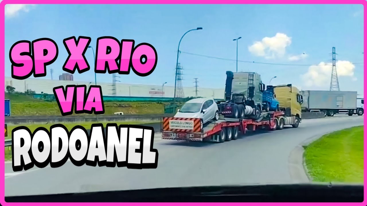 COMO IR AO RIO VIA RODOANEL DE SP - NA ESTRADA COM CLEUSA XIMENDES 🚛