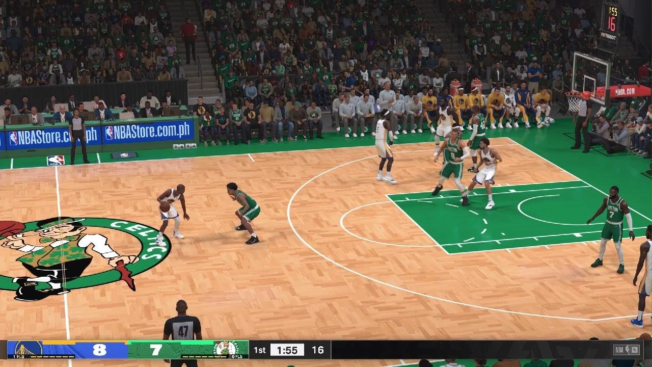 NBA 2K24 Next Gen Full Gameplay Warriors vs Celtics 4K (nba 2k24 gameplay) NBA 2K24 Gameplay PS5