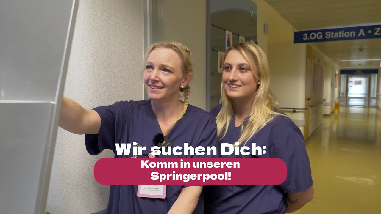 Flexibles Arbeiten in der Pflege | Unser Springerpool