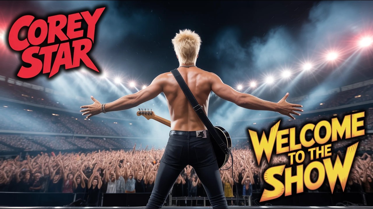 Corey Star - Welcome to the Show | 80s Arena Rock Anthem
