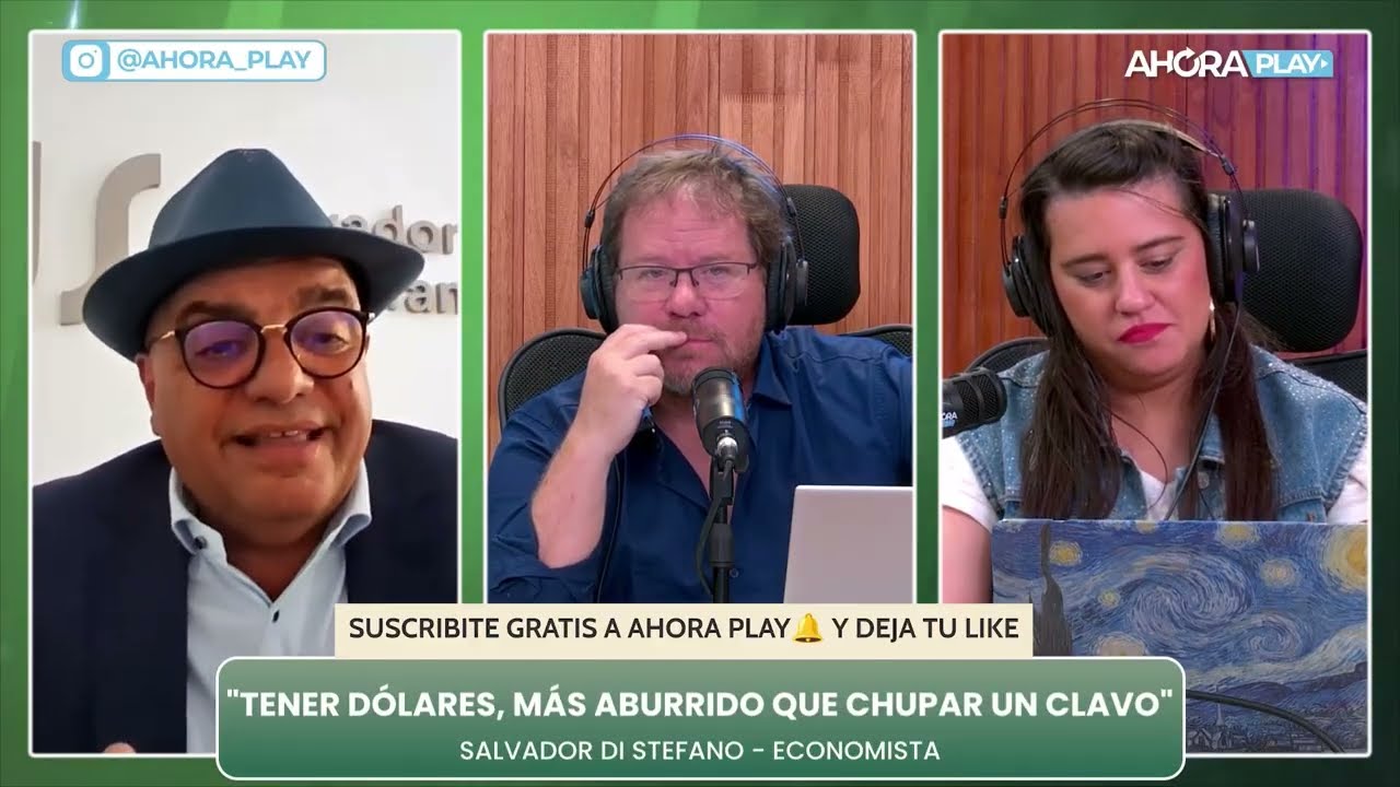 SALVADOR DI STEFANO: “YO VENDERÍA YA, EL DÓLAR SE VA ABAJO DE…” | Carlos Burgueño