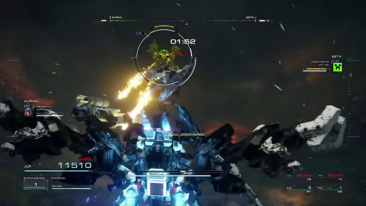 飲酒　アーマードコア6　練習したりネストしたり（AC6）