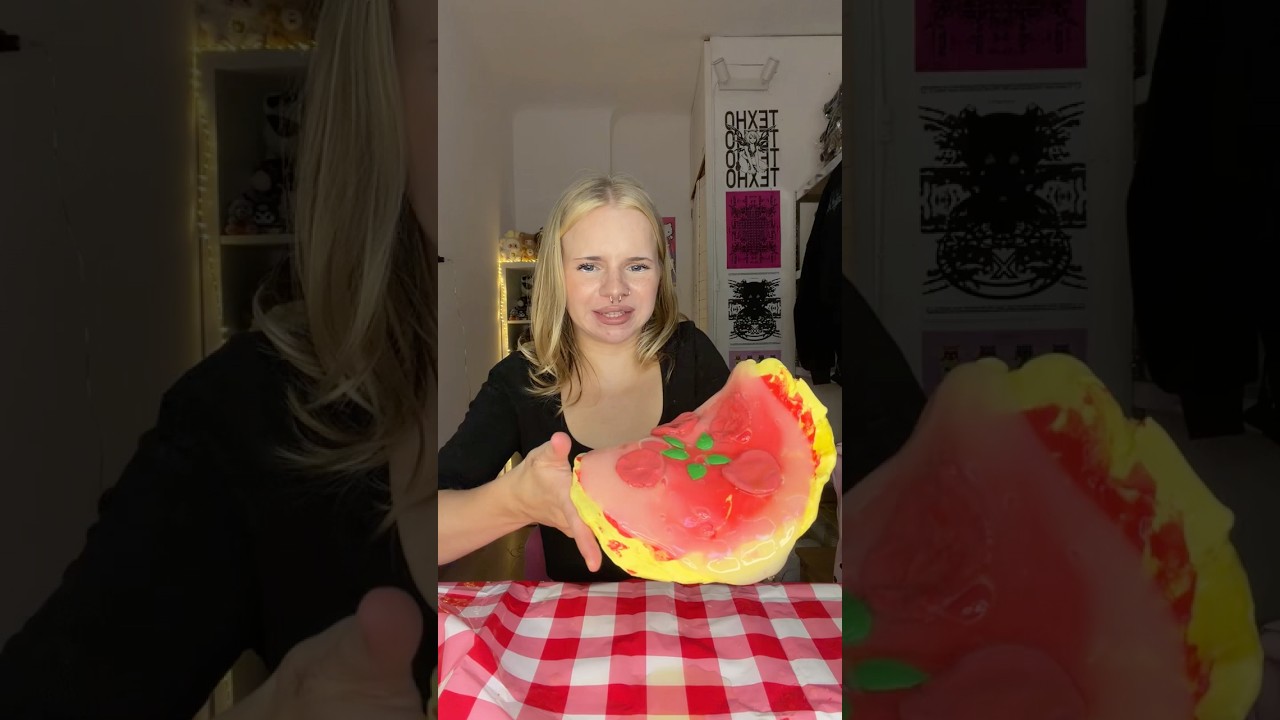 We're making SLIME in the SHAPE OF FOOD 🍕🤯