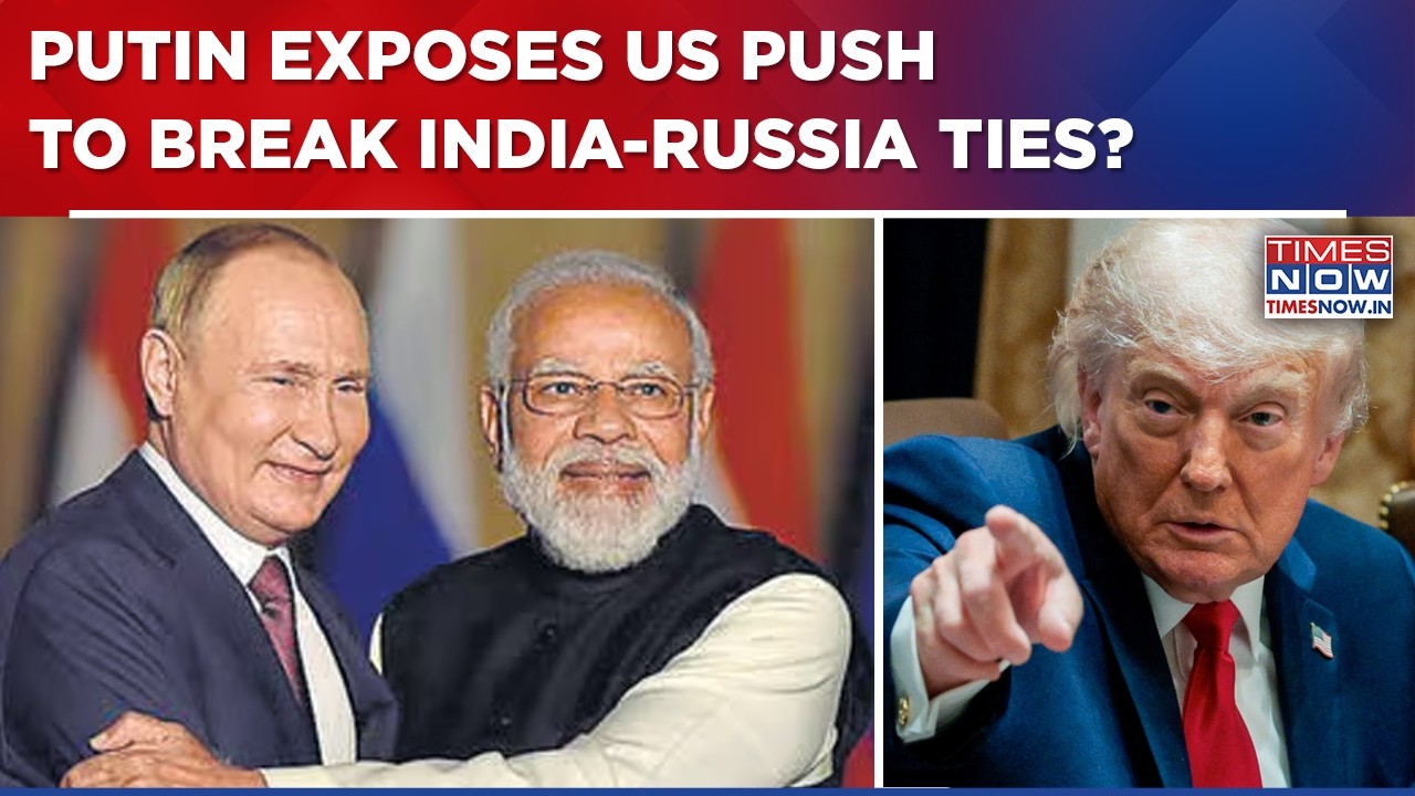 'US PRESSURING INDIA': Putin Makes Big Claim, Praises PM Modi For Rapid Growth