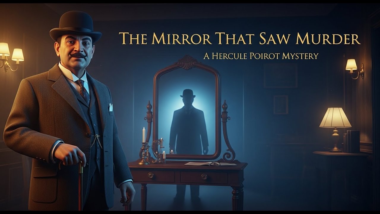 🎩Hercule Poirot & The Mirror That Saw Murder | A Hercule Poirot Mystery