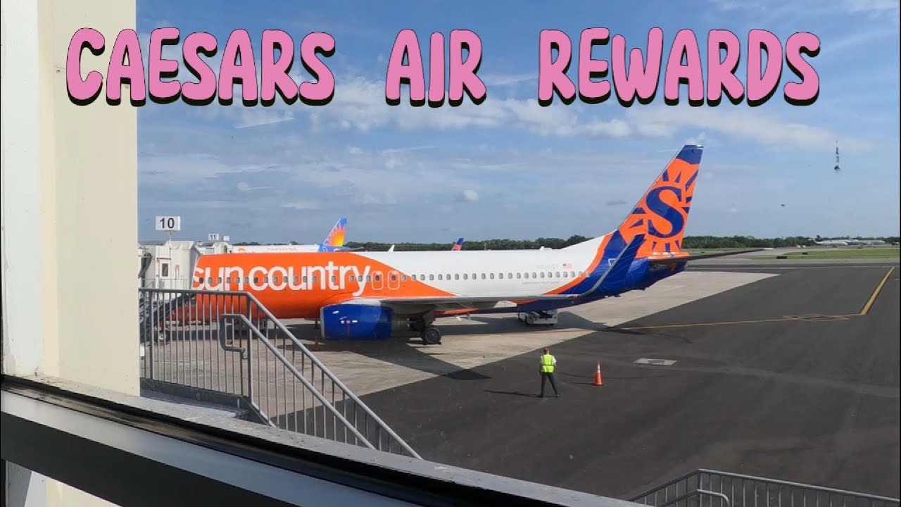 OUR VIP CHARTER FLIGHT TO ATLANTIC CITY ON CAESARS AIR REWARDS