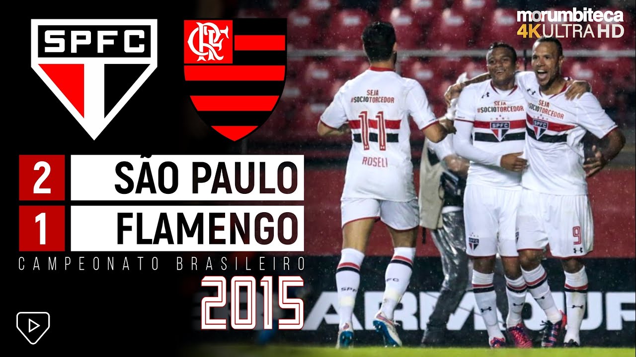 São Paulo 2x1 Flamengo - 2015 - GANSO, LUIS FABIANO, PATO E VITÓRIA NA ESTREIA DO BRASILEIRÃO!