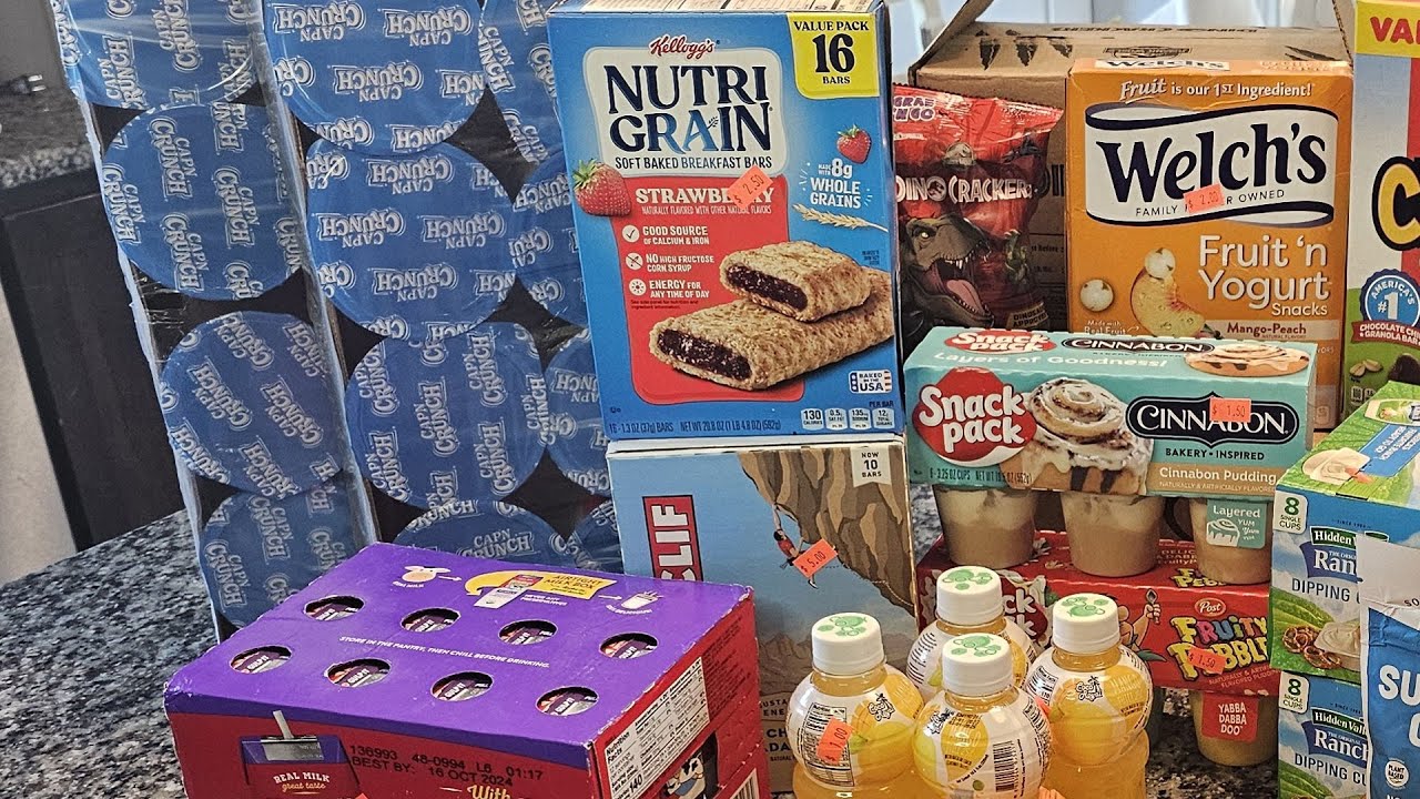 Liquidation lunch haul!