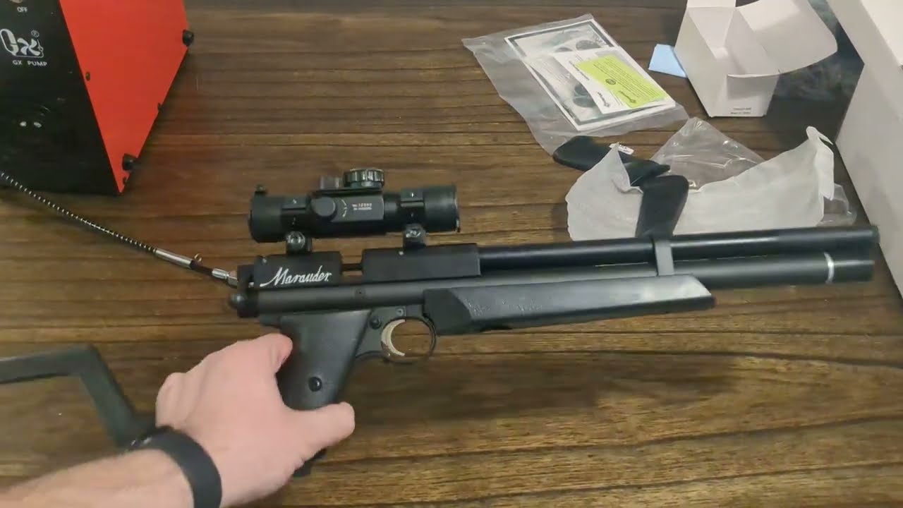 Benjamin Marauder Pistol Unboxing