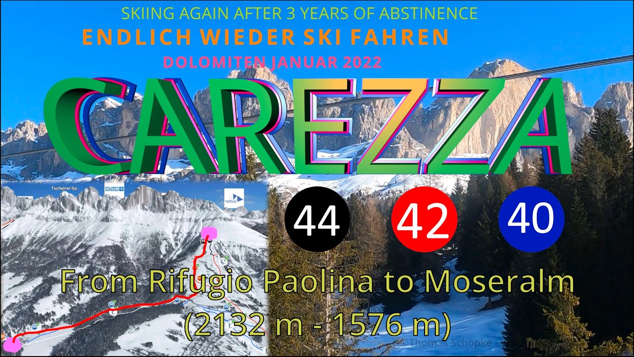 DOLOMITI SUPERSKI: 19/01/2022: CAREZZA Paolina -  Moseralm