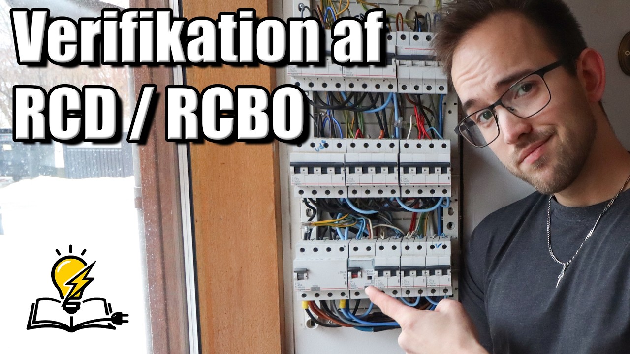Verifikation af RCD og RCBO (HPFI og kombirelæ) | Verifikation af elinstallationer