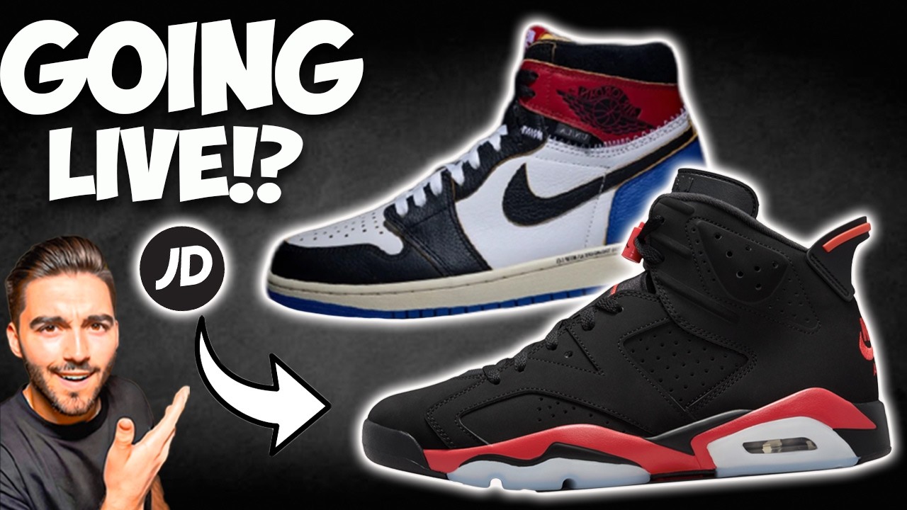 GOING LIVE JORDAN 6 INFRARED EA?! JORDAN 1 UNION FRAGMENT DETAILS & MORE!