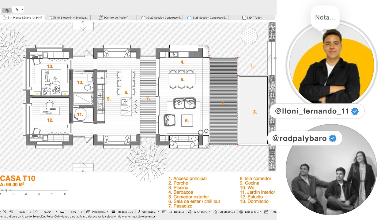 ✍️ Workshop de Representación Gráfica | Sobrescritas en Archicad 29 paso a paso