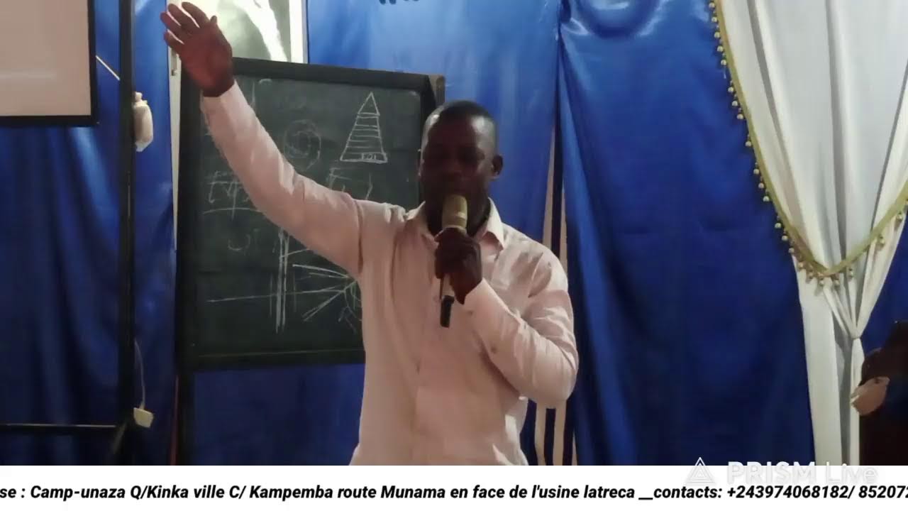 CULTE DU DIMANCHE 01/03/2026. avec PAST PAUL MWENA BINTU, SUJET : APPRENDRE L'ABC DU MESSAGE 3em P