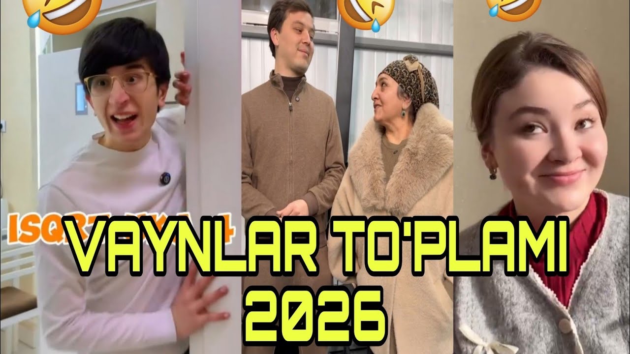 🤣2026YILGI YANGI VAYNLAR TO'PLAMI😂🔥|#qodirtolipov#zeborahimova#akbarshoh#muradbuxarskiy