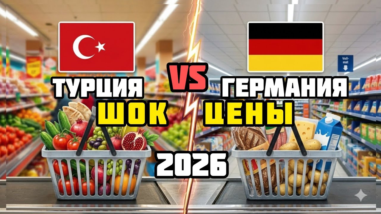 Где дешевле жить? Турция VS Германия 2026 #ценытурция #влогтурция