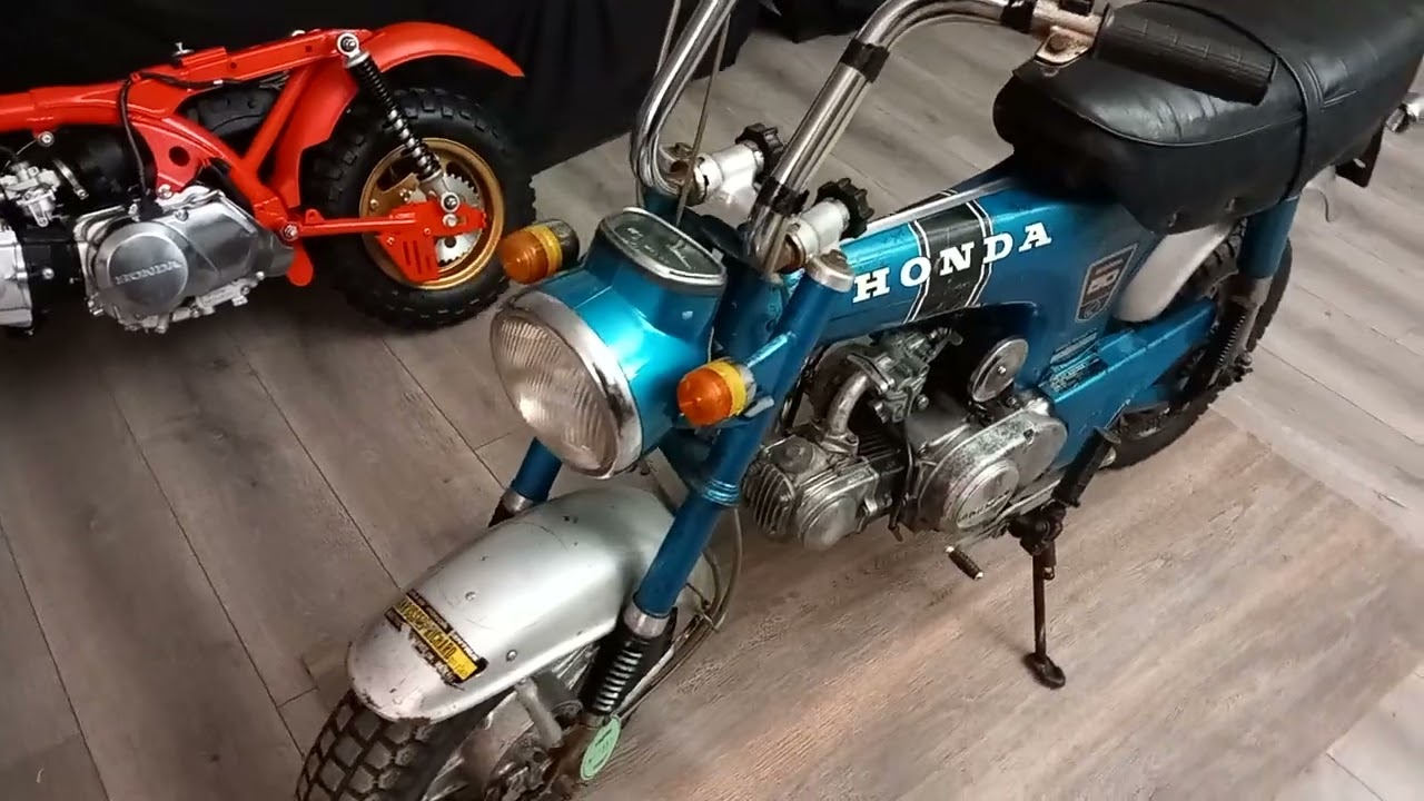 Honda Dax ST50 original survivor, real time capsule.Barnfind,with a great story.