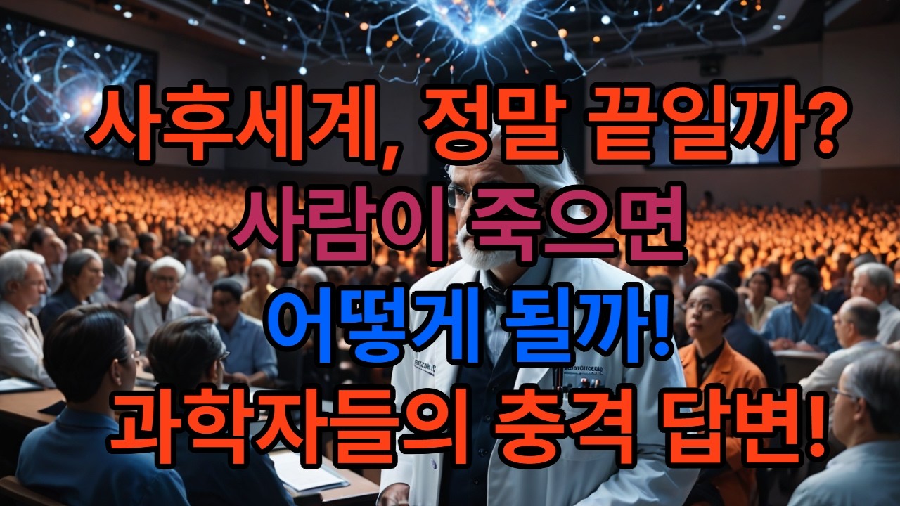 사후 세계 정말 끝일까, 죽으면 어떻게 될까, 과학자들의 충격 답변.