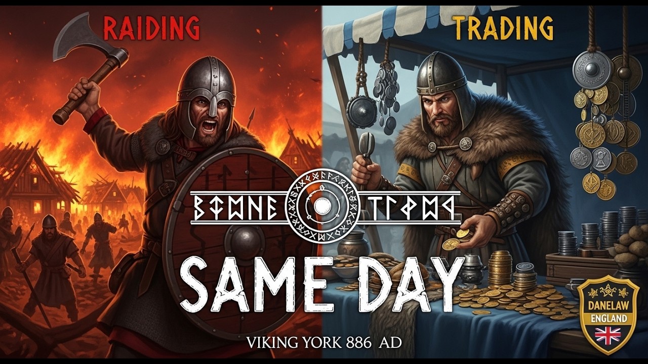 A Day in Viking York, 866 AD — Trading and Raiding in Danelaw England