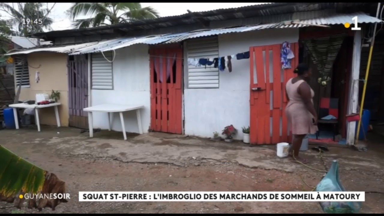 Squat Saint Pierre : l'imbroglio des marchands de sommeil à Matoury