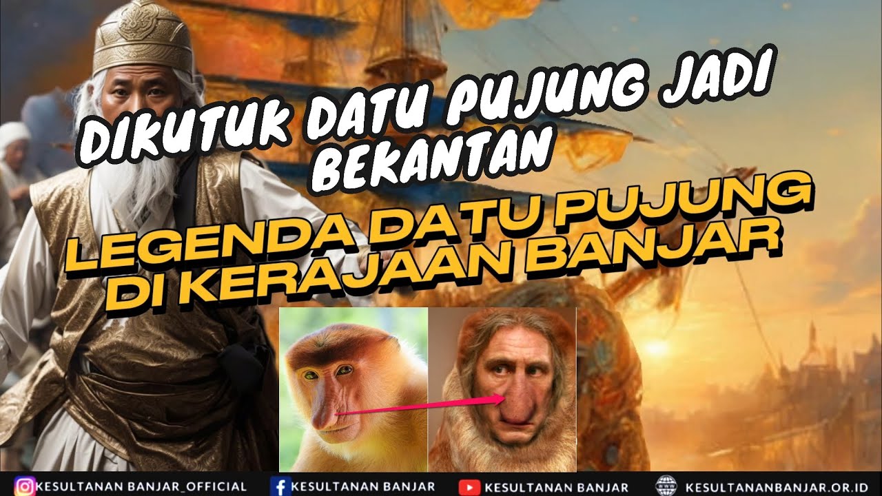 LEGENDA DATU PUJUNG, BELANDA DIKUTUK JADI BEKANTAN