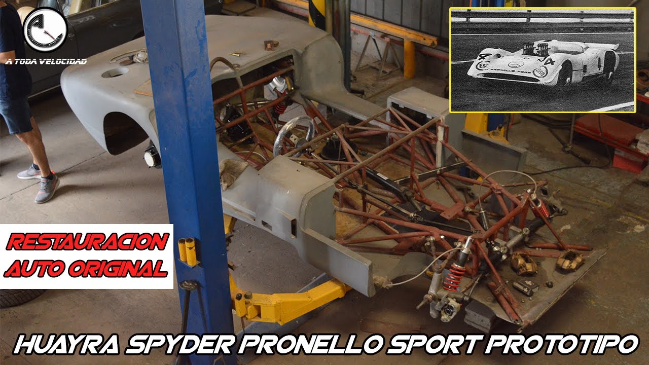 RESTAURACION HUAYRA SPYDER SP - HERIBERTO PRONELLO