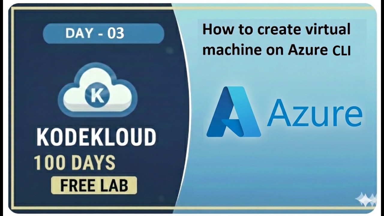 Day 03 – Create Virtual Machine using Azure CLI | KodeKloud 100 Days