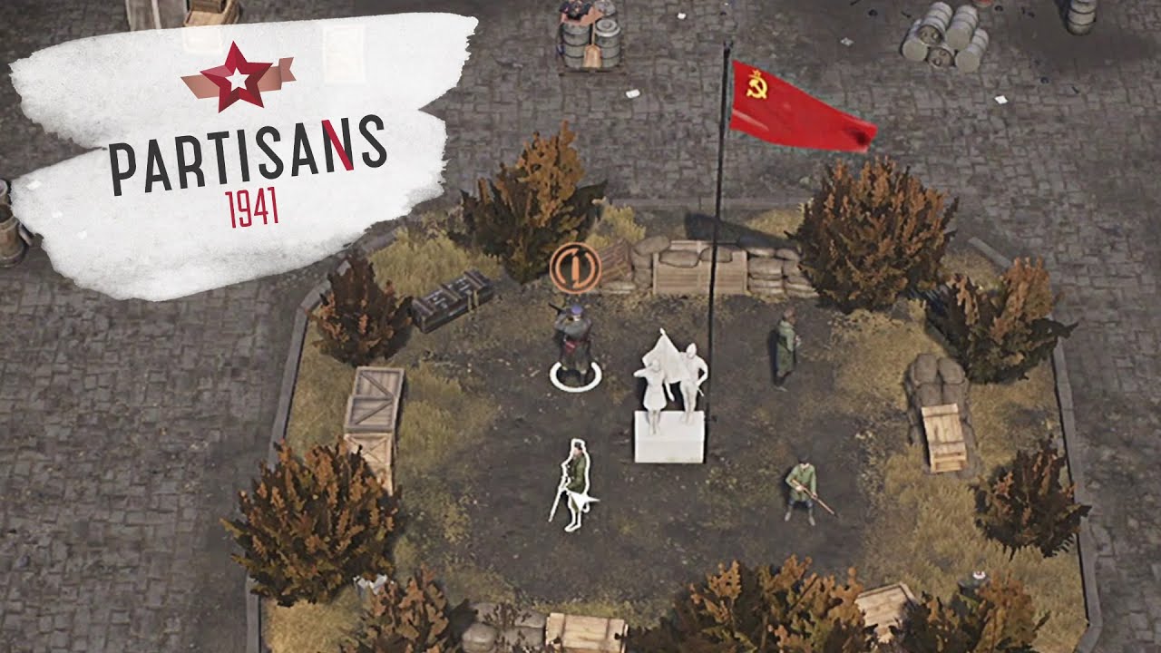 Partisans 1941 - Surviving waves of German soldiers (No Commentary)