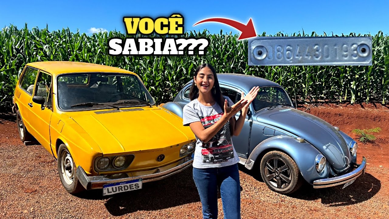 COMO DESCOBRIR TUDO SOBRE SEU VOLKSWAGEN PELA PLAQUETA DE IDENTIFICAÇÃO?