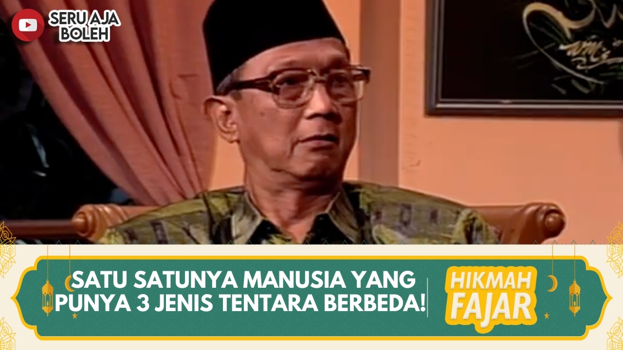 SATU SATUNYA MANUSIA YANG PUNYA 3 JENIS TENTARA BERBEDA!  | HIKMAH FAJAR