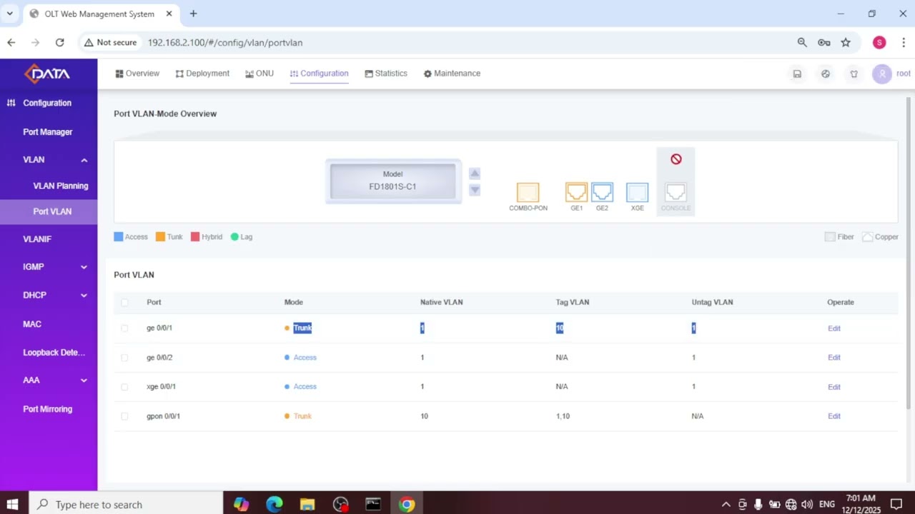 CDATA XGS-PON and GPON OLT