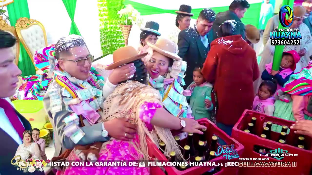 Delia Huanca |Matrimonio de Danner y Epifania - Ilave