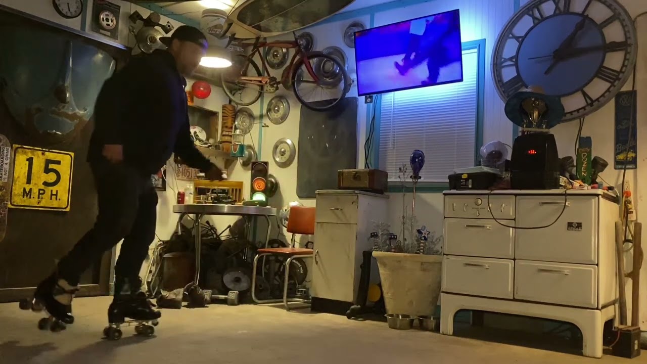 Garage shenanigans. 1/1/24