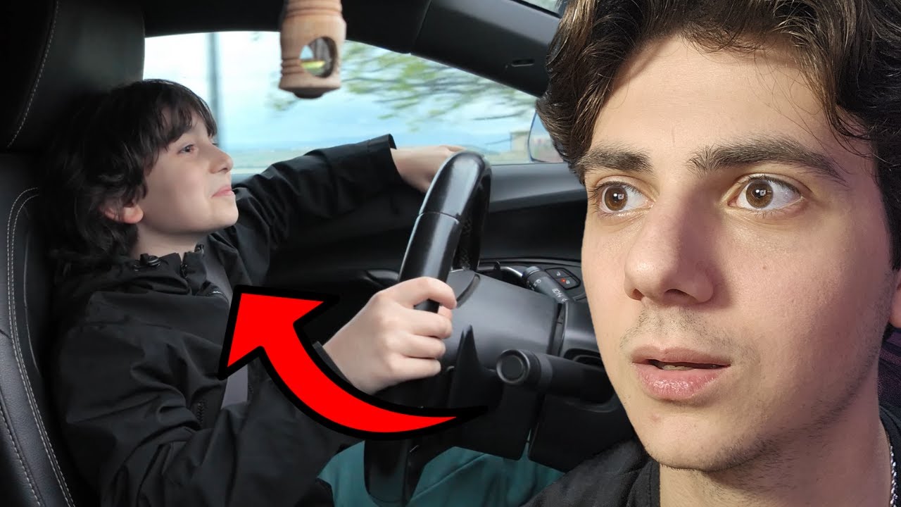 ჩემი 9 წლის ბიძაშვილი დავსვი მანქანაზე... | Vlog 2