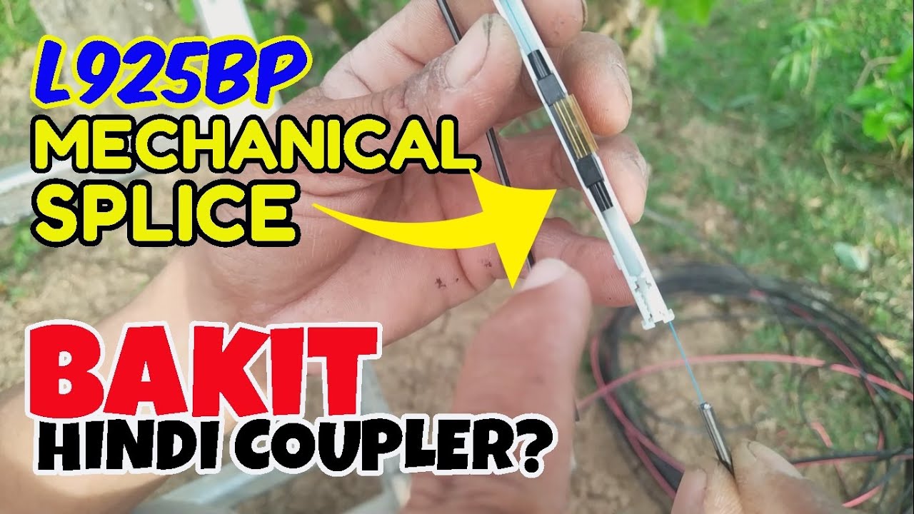 PUTOL NA FIBER? ALIN NGA BA ANG MAS MAGANDANG PANG DUGTONG? COUPLER O MECHANICAL SPLICE?