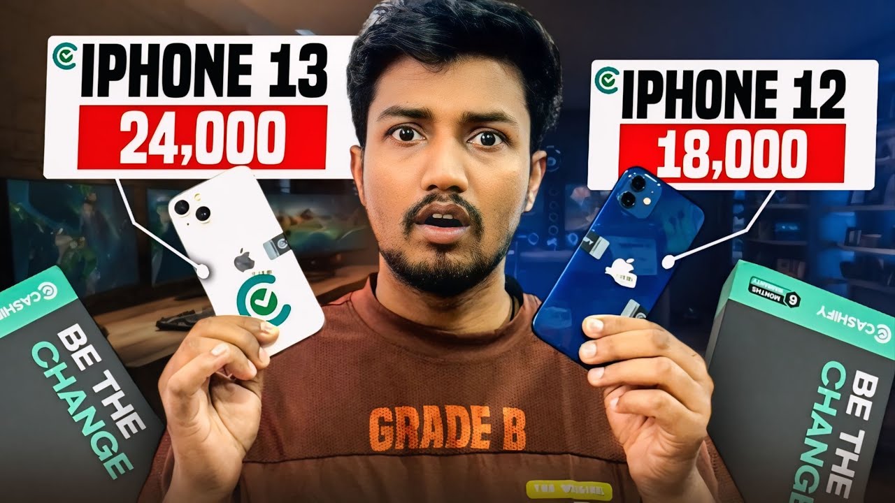 iPhone 13 & iPhone 12 Unboxing in Cashify Supersale @JMSmartUnbox 